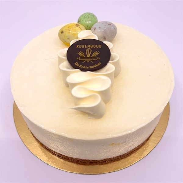 Mango kwark taartje 6p.