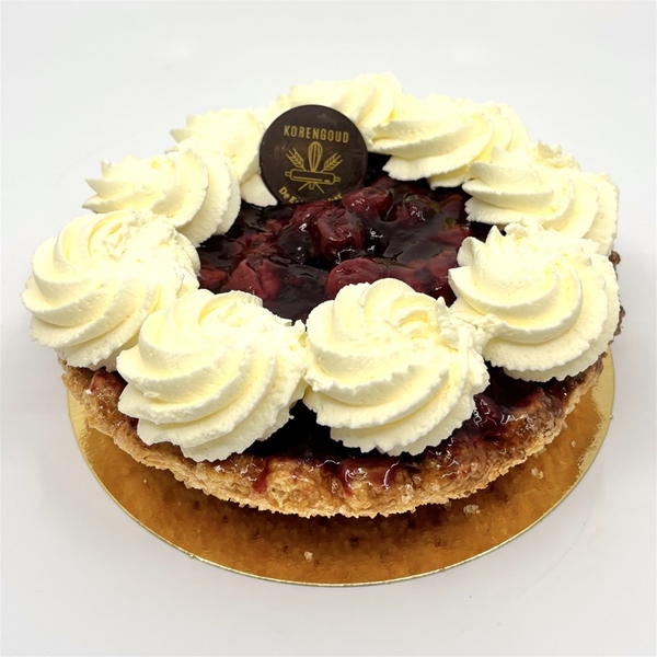 Kersen slagroomschelp