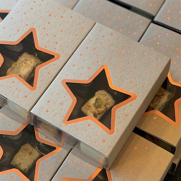 Bonbons doos sleeve kerstster