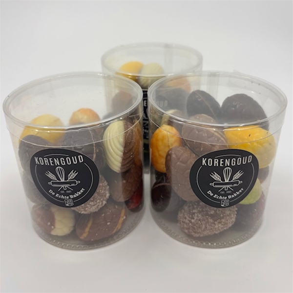 Chocolade eitjes gevuld klein